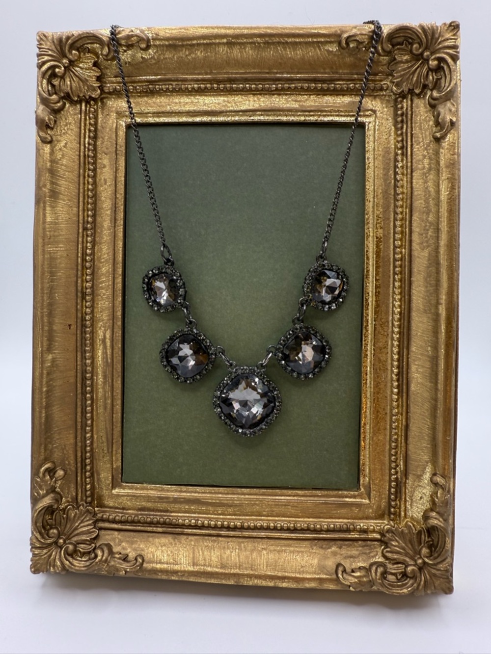 The Limited Smoky Crystal Statement Necklace